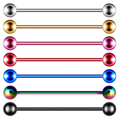 Amazon eBay hot-selling cross-border e-commerce supply 7-color long rod earring ear piercing jewelry manufacturer wholesale