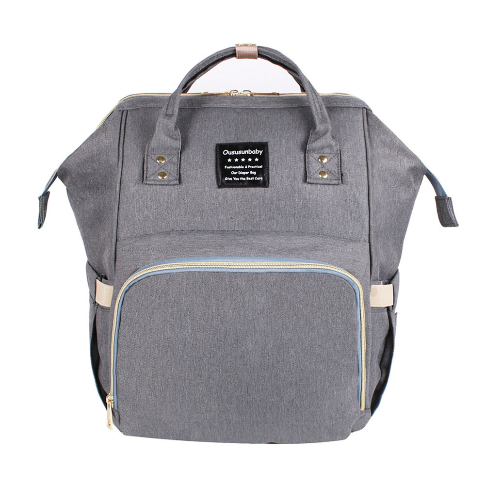 Cross-border special Mummy Bag High-capacity leisure time waterproof fashion Backpack knapsack multi-function travel Mother-Baby Pack