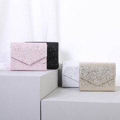 Factory Direct Sale, Ins2024 New Korean Style Fashion Envelope Bag Evening Bag Handbag Shoulder Bag Crossbody Small Bag