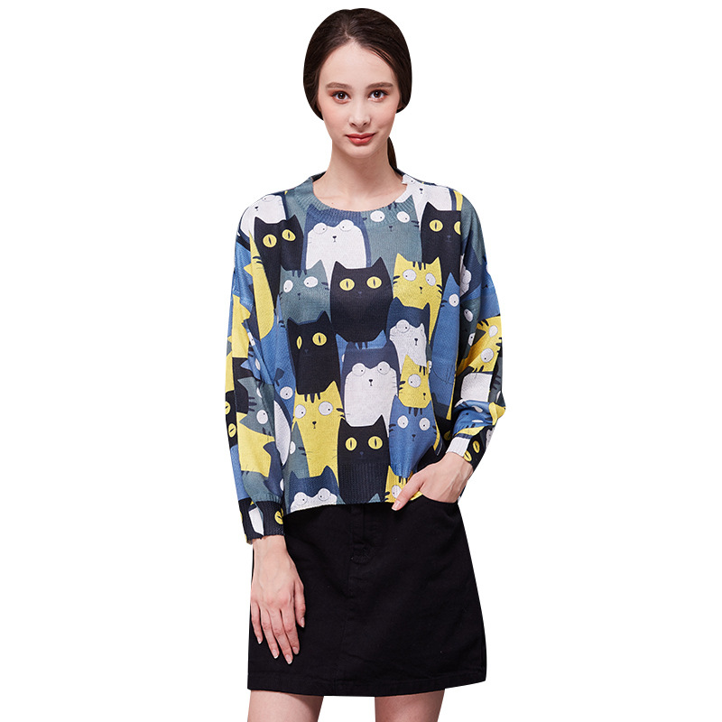 Pull femme en Fil lisse - Ref 3414460 Image 5