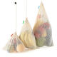Amazon fruit mesh bag drawstring bezel vegetable cotton mesh storage bag spot cotton mesh bag supermarket shopping