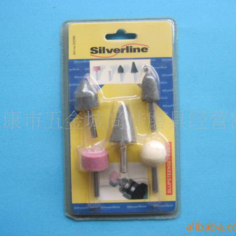 厂家直销 供应5PCS套装磨头 带柄小磨具