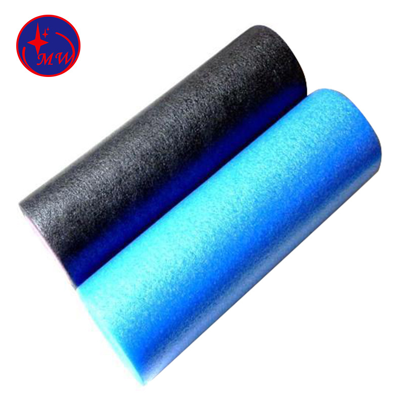 生产供应eva泡沫按摩狼牙棒 高密度实心浮点肌肉放松滚轴瑜伽柱