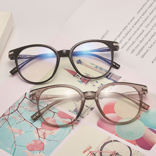 欧美新款平光镜 轻盈舒适PC镜架 韩版文艺眼镜框跨境眼镜15959