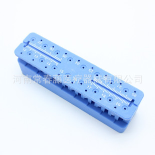 Dental material root canal measuring table teether tip measuring ruler measuring table root canal measuring ruler measuring ruler