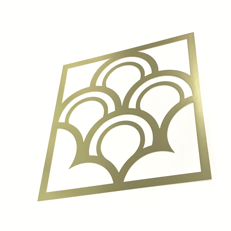 厂家直销铝合金窗花不锈钢板造型景观墙窗户多功能装饰板冲压加工