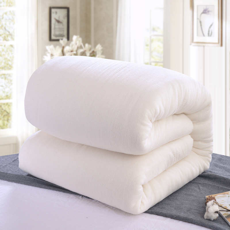 纯棉花被芯加厚冬棉被保暖棉絮床褥子垫盖两用被胎秋冬被子批发