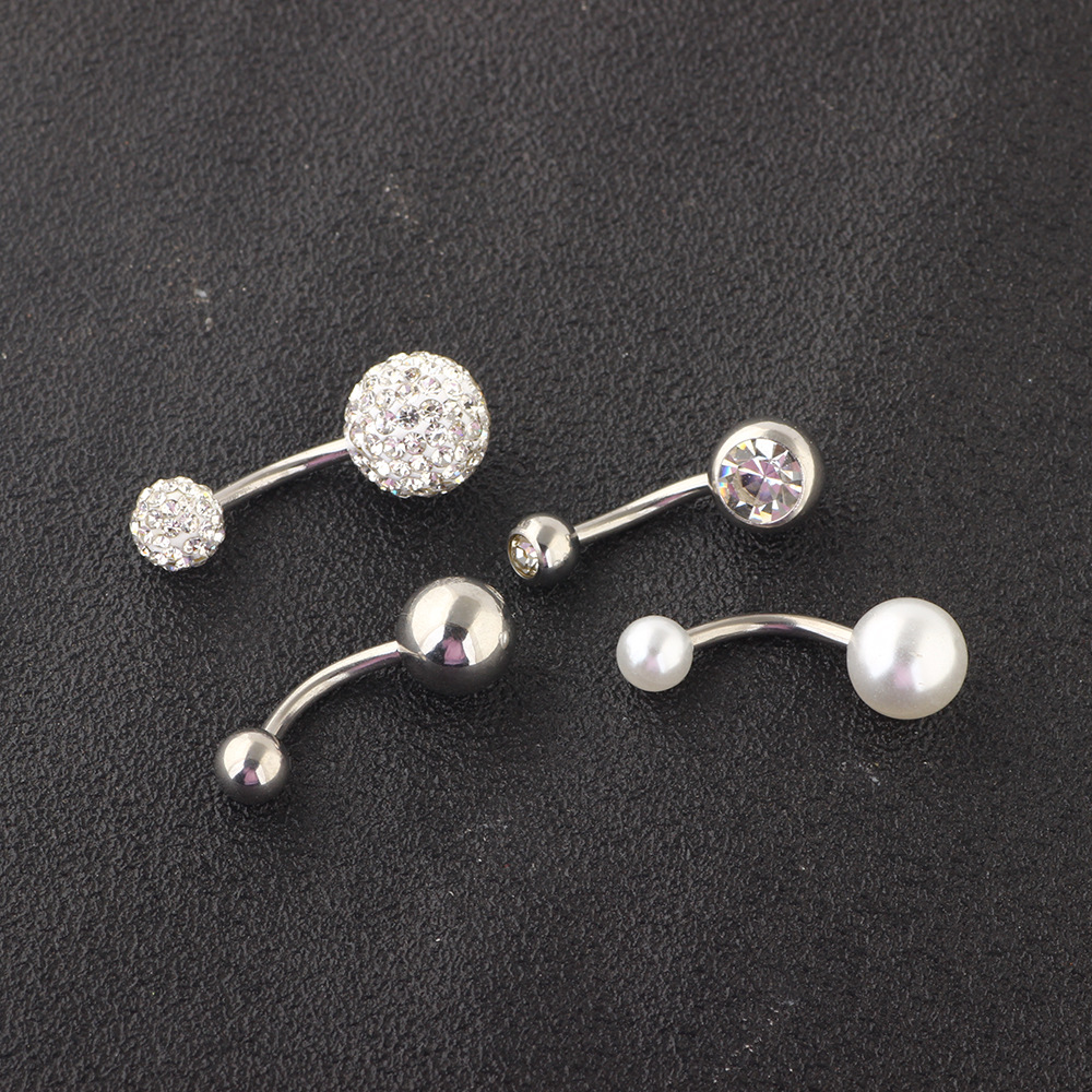 Pointed titanium steel lip stud product view