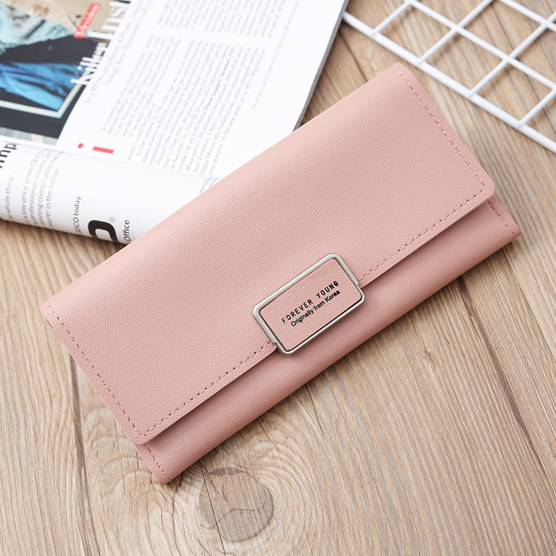 Korean Multi-card Metal Buckle Clutch Wholesale display picture 6