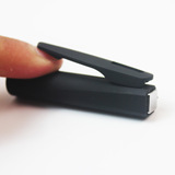 Черная ручка-роллер, делается под заказ, с печатью вашего логотипа