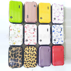 小批量定做图片logo7寸手拿化妆包 PC旅行收纳包防水洗漱包斜挎包