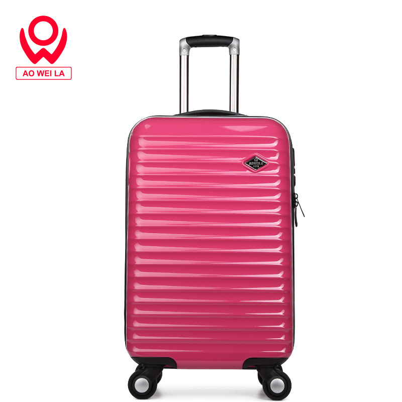Aoweila/男女旅行箱包結(jié)婚行李箱子密碼拖箱登機(jī)皮箱20寸24寸萬(wàn)向輪拉桿箱