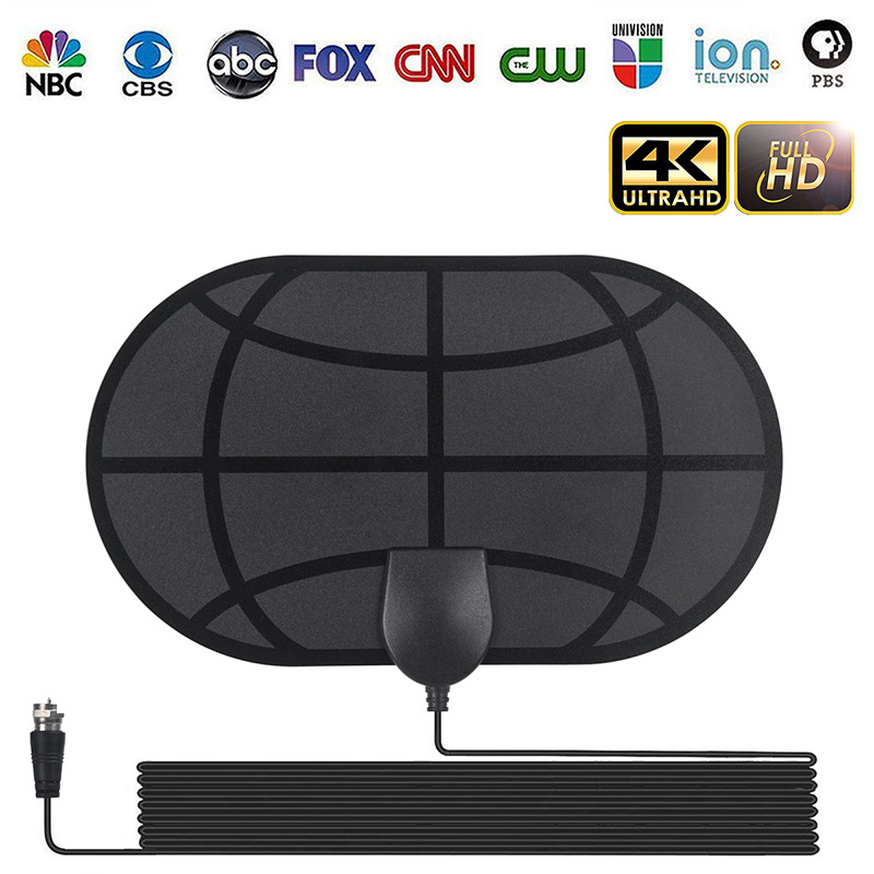 Produce supply Cross border Explosive money Mini high definition number antenna DVB-T2 Europe and America HDTV indoor television antenna