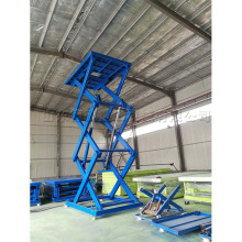 液压式汽车举升机 简易固定式升降平台 大楼停车场汽车升降机