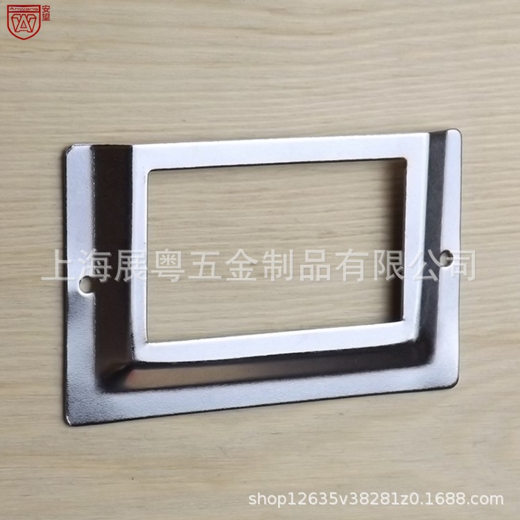 AW Anwang hardware etiqueta marco de tarjetas de visita de hoja de hierro antiguo cajón etiqueta marcador marco de tarjetas de fábrica directa