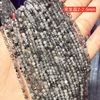 Beads, long ring, earrings with tassels, accessory, 2mm, wholesale