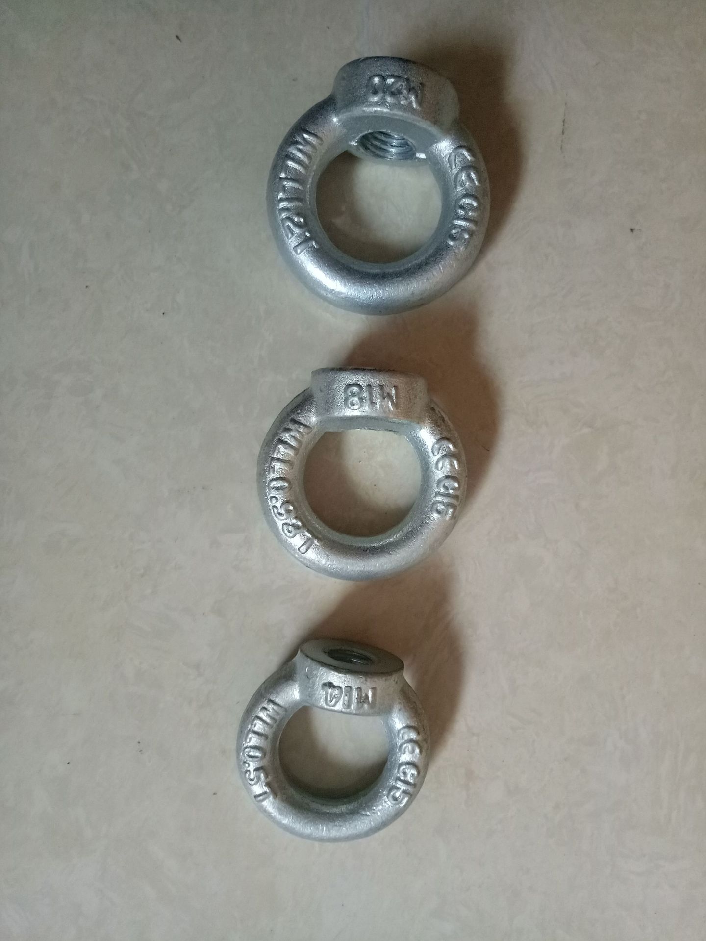 厂家大量生产 吊环螺母DIN582 起重圆形螺母 吊装吊环螺丝