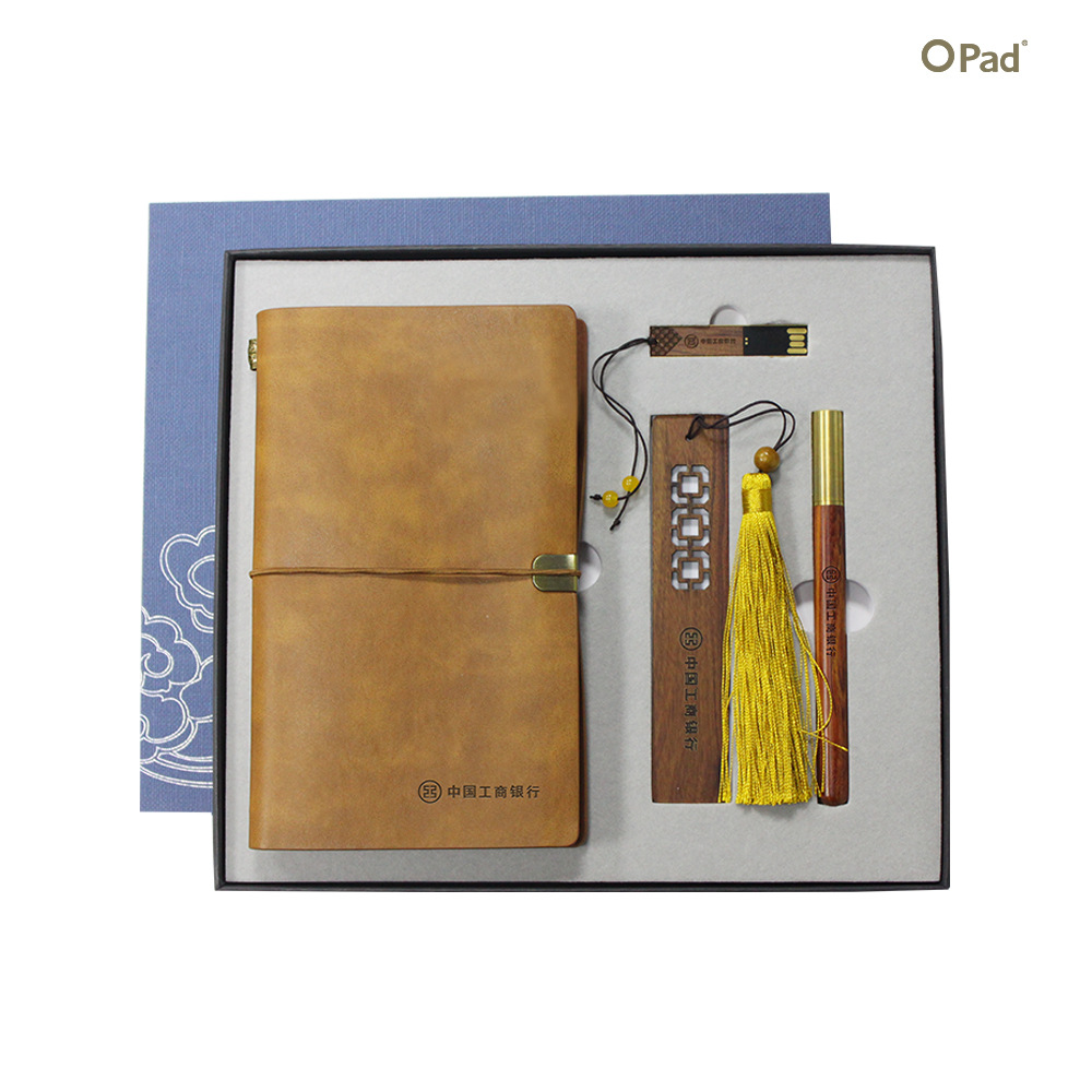 Notepad bookmark Four piece suit originality Cultural gifts suit Factory shipments