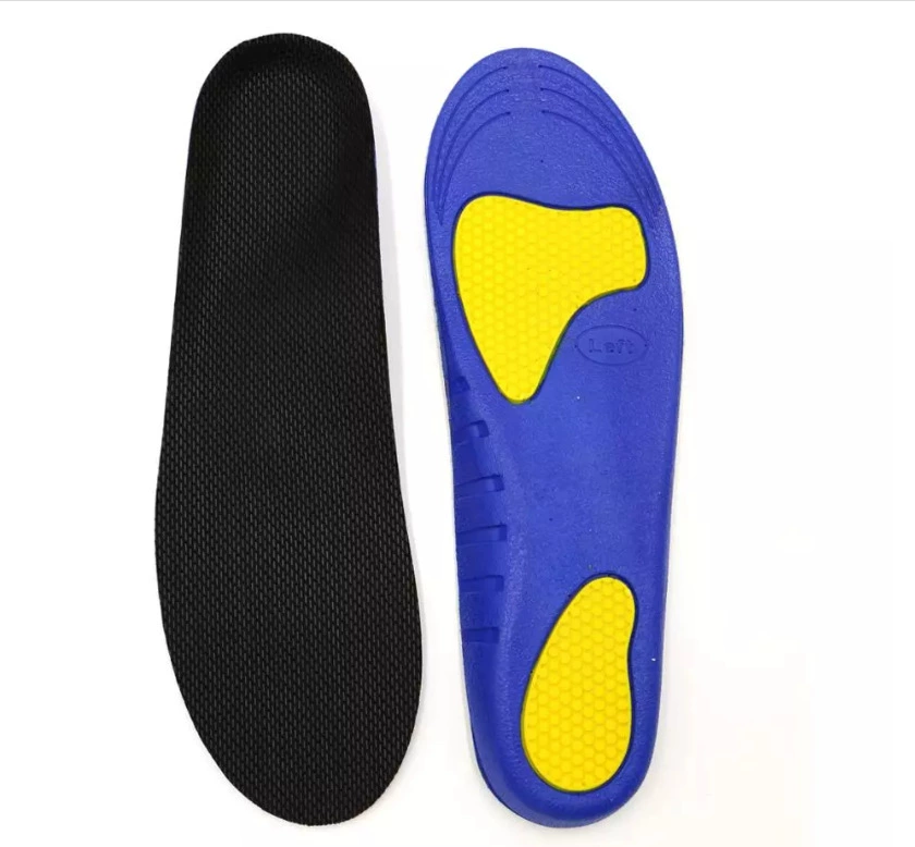 Мужская спортивная стелька из искусственной кожи, амортизирующая арочная опора, стелька, прямые поставки с завода