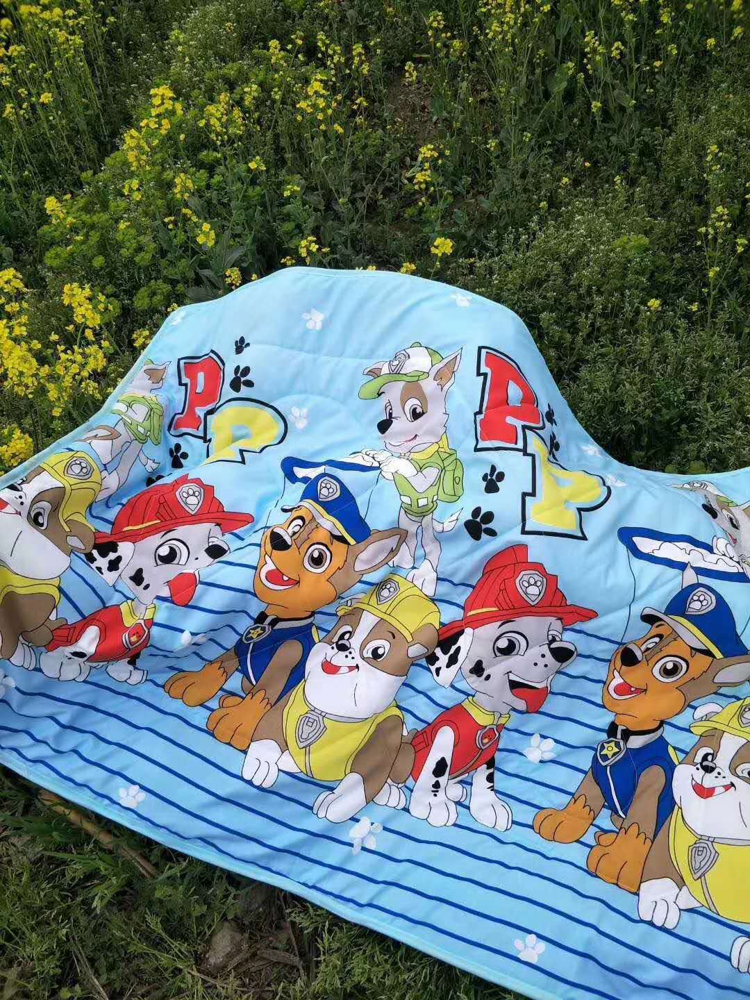 [Seckill]washing Piggy Cartoon Summer quilt children kindergarten Cool in summer Siesta summer quilt Docking
