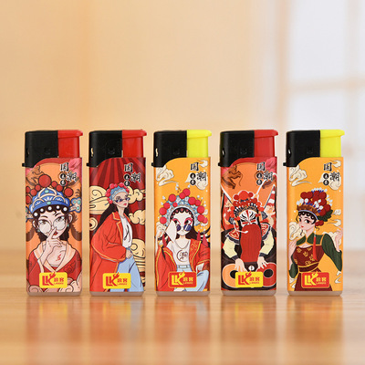 Rogue 801 automatic Flip Plastic inflation Windbreak lighter wholesale originality personality advertisement lighter customized