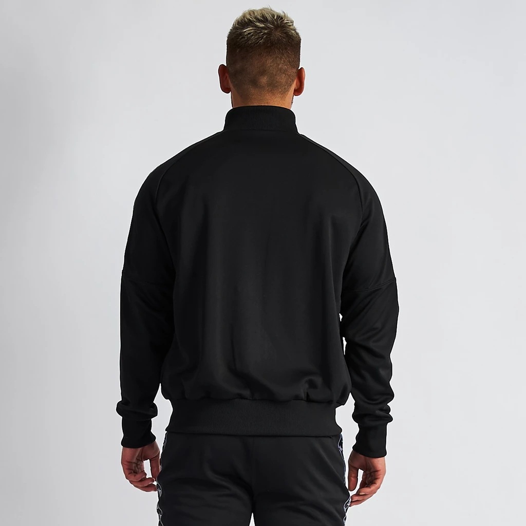 Spring and Autumn New Muscle Fitness Brother Sports Zipper Sweater Outdoor Running Casual Loose Coat Top Men_viptrois.com