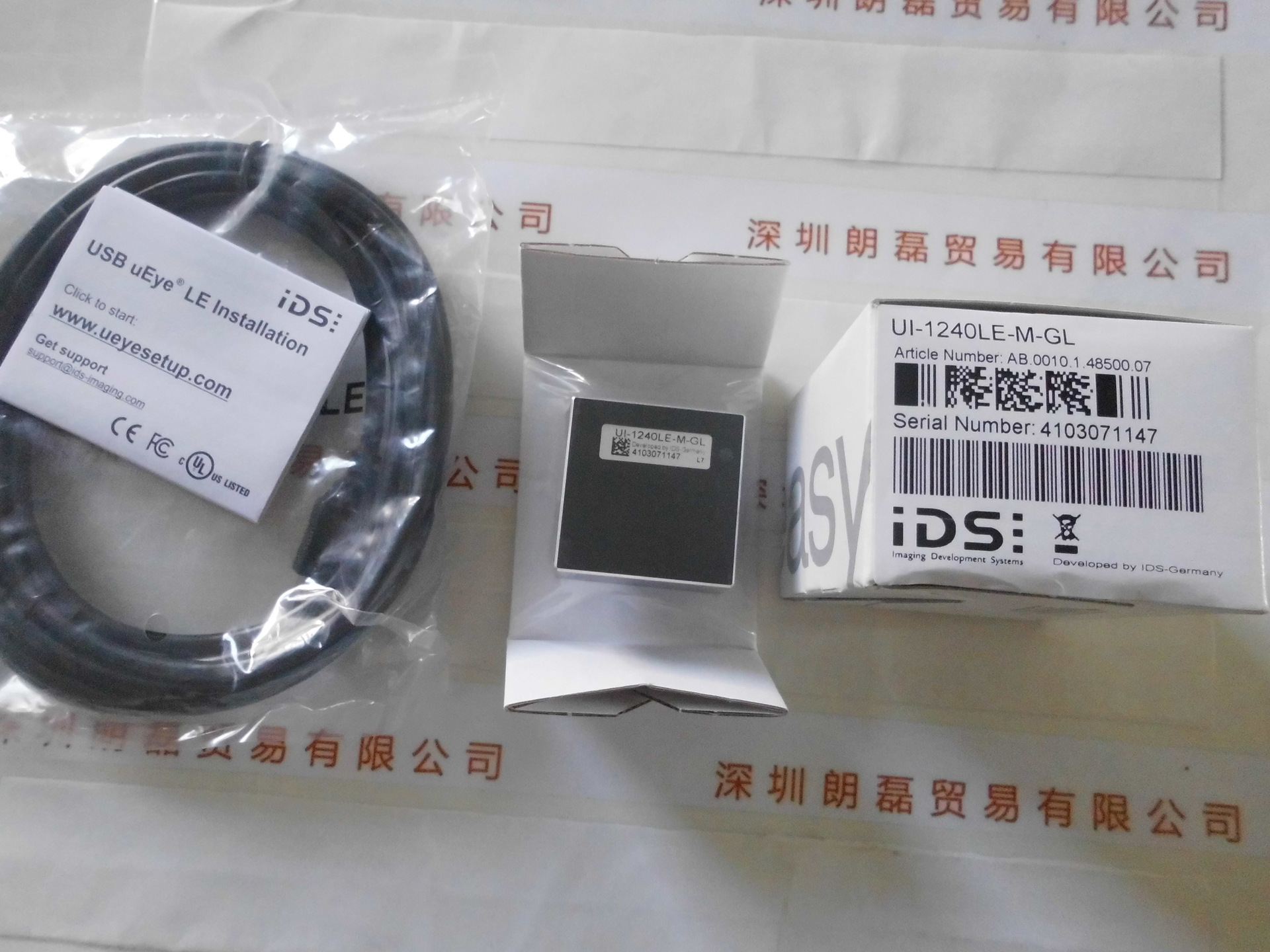 工业相机 UI-1240LE-M-GL IDS