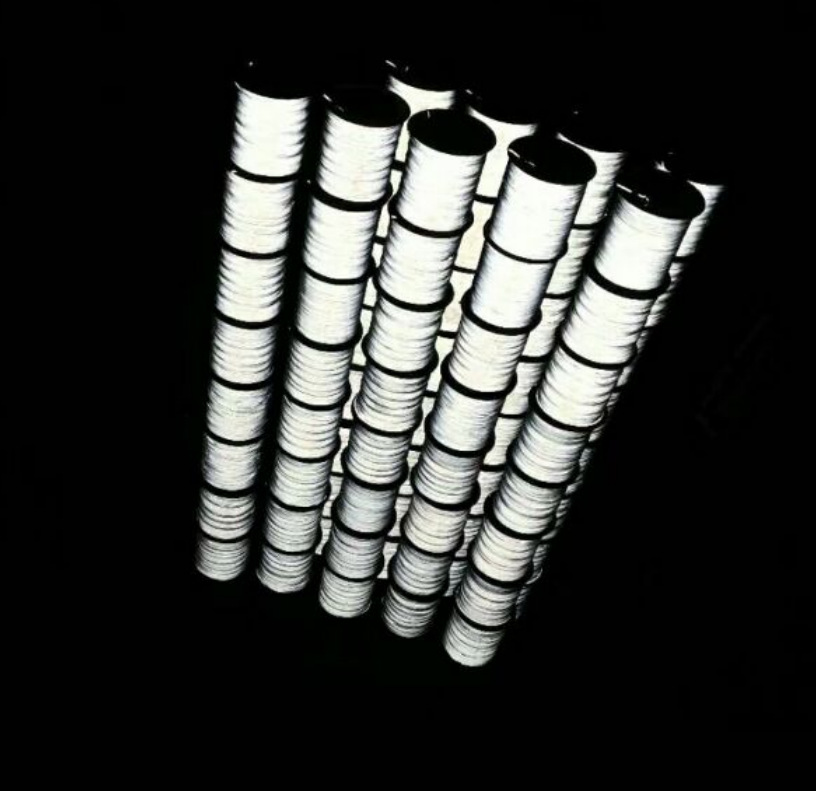 0.25mm高双反光布丝 超柔韧性好编织用高亮双面反光丝 工厂现货