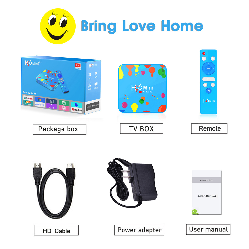 TV Box H96 Android 9 4GB + 128GB 6K - Ref 3424430 Image 27