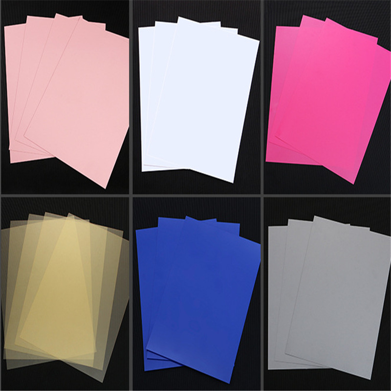 现货直销透明PVC片材 磨砂塑料薄片定制批发彩色pvc吸塑片定做