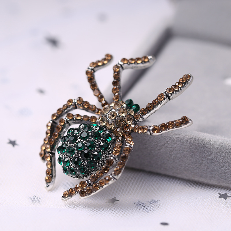 20g Weight Artificial Diamond Inlay Material Brooches Classification Holiday Occasion Alloy Material Animal Pattern Women's Gender Inlay Design Funny Style Funny Pin Animal Alloy Inlay Artificial Diamond Women's Brooches 5