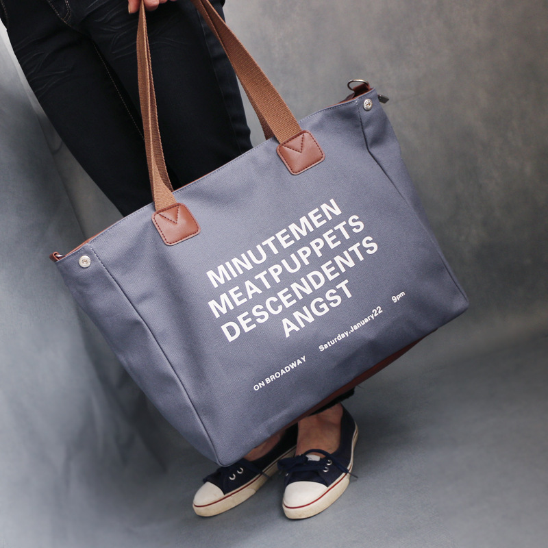 Bolsa de algodón y lino de alta calidad, bolsa de lona, bolsa de protección ambiental, bolsa de hombro, bolsa de lona de mensajero, se puede imprimir al por mayor