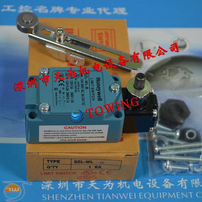 【实物拍摄】美国Honeywell霍尼韦尔SZL-WL-B限位开关
