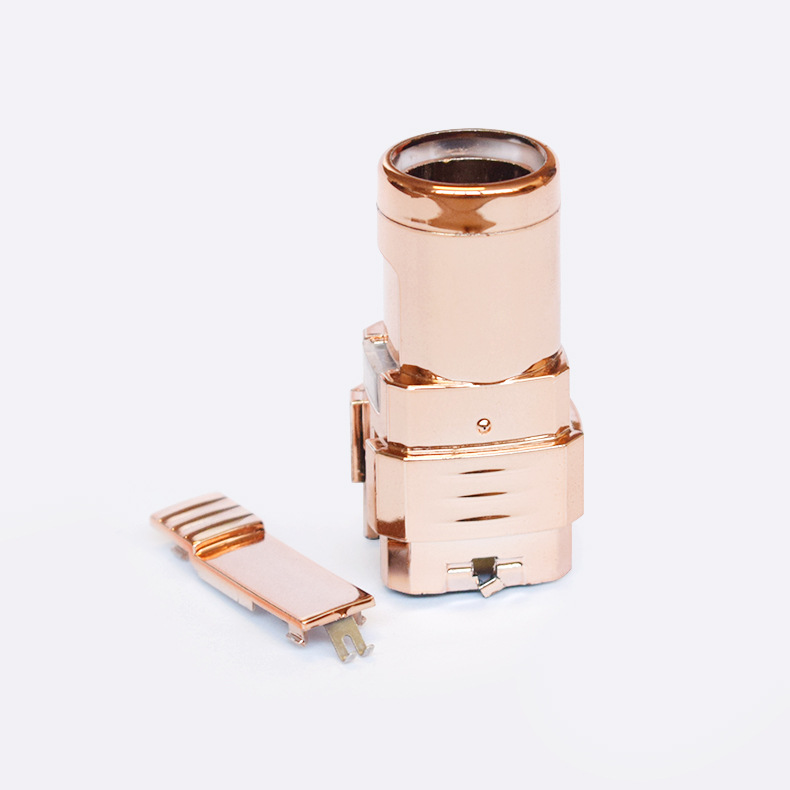 宁波北仑uv镀膜厂口红塑料外壳uv喷涂 uv镀膜 真空镀膜加工定制