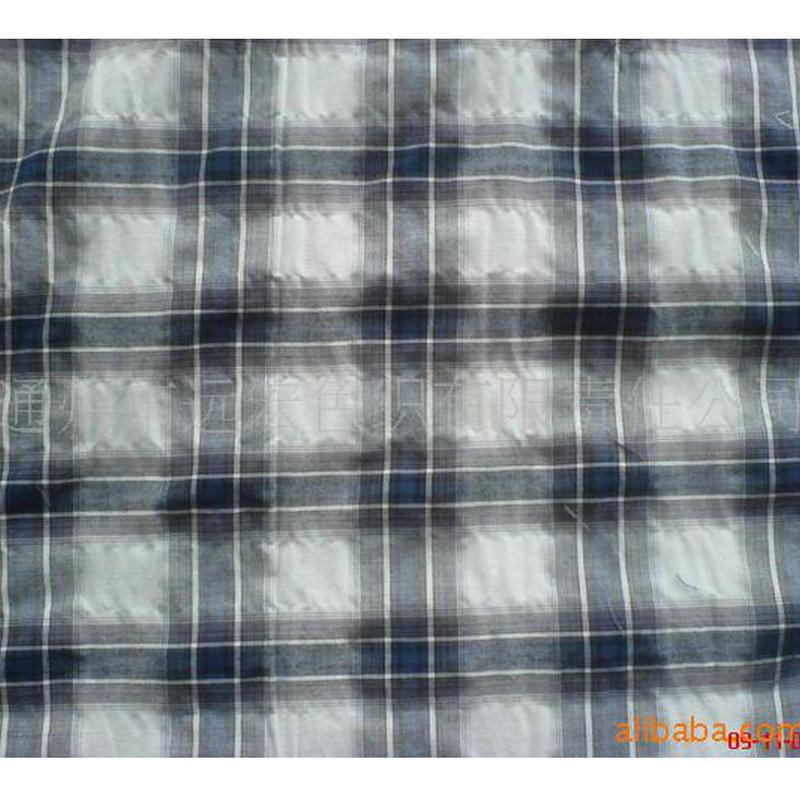 供应涤棉色织布 涤棉色织格布 格子面料