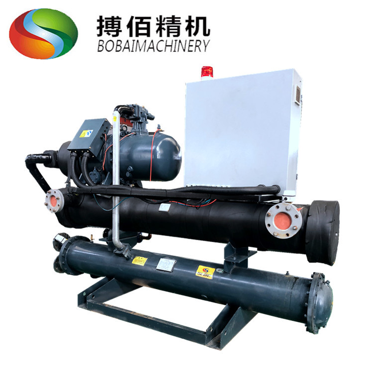 水泥搅拌站降温设备  搅拌罐制冷冷水机厂家  螺杆水冷机冷却机