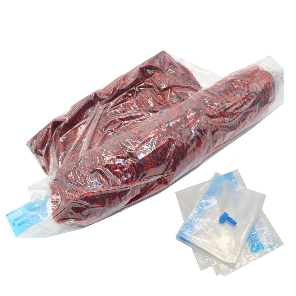 En stock bolsa de rollo de mano bolsa de almacenamiento de ropa bolsa de almacenamiento de viaje bolsa de compresión de vacío sin aire