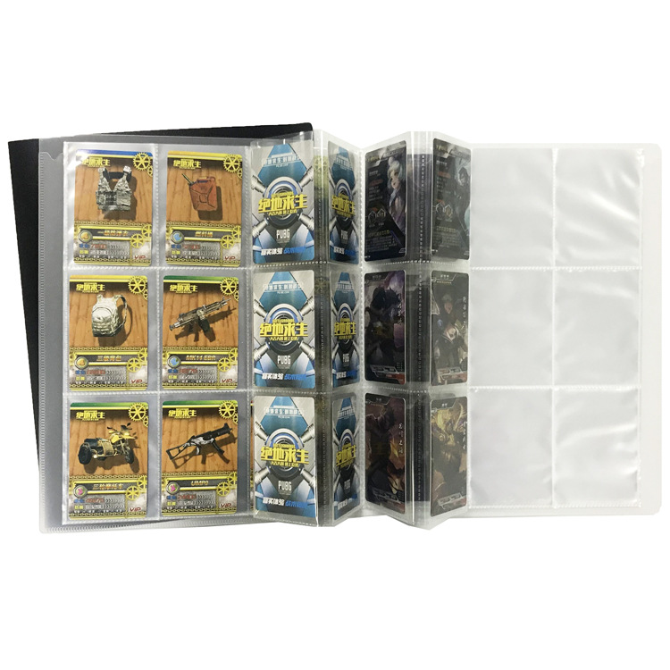 Tarjeta del álbum Libro 9 Tarjeta de cuadrícula bolsa juego rey tarjeta libro Wanzhi tarjeta colección conjunto Ultraman colección titular del libro