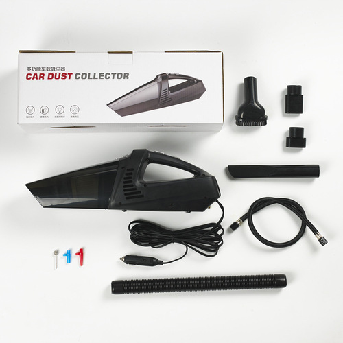 Factory direct sales 120w high-power four-in-one car vacuum cleaner high suction wireless car vacuum cleaner
