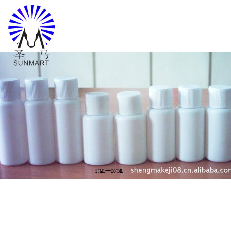 供应100ml小容量PE瓶配盖，洗液瓶，乳液瓶，试剂瓶，试用装瓶