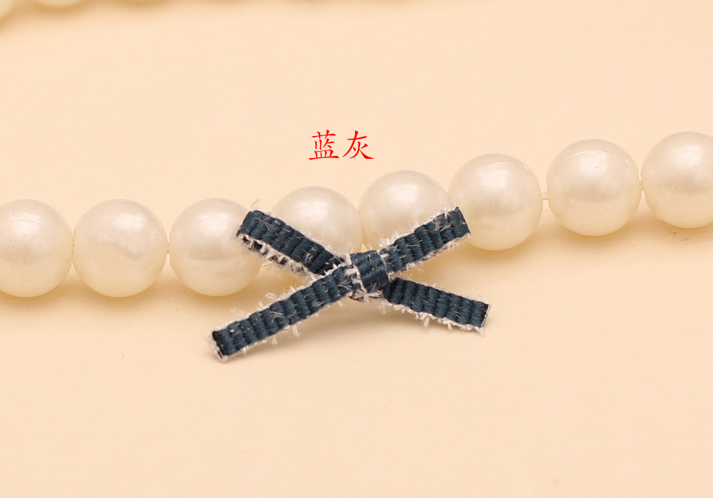 3毫米毛边罗纹小蝴蝶结1