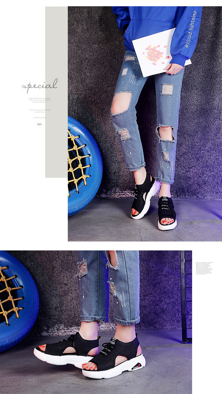 Chaussures été pour femme en Caoutchouc - Ref 3346903 Image 21