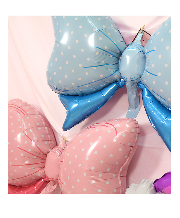 Fashion Large Bowknot Foil Balloon Decoration display picture 1