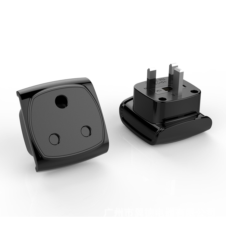 新款大南非转英规转换插头 大南非转换器 英标香港新加坡转接头