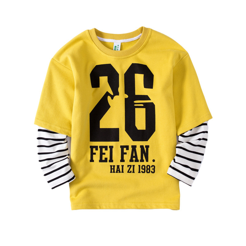 高端童装贴牌 来图来样加工 欧美日韩中大 儿童服装针织卫衣 定制