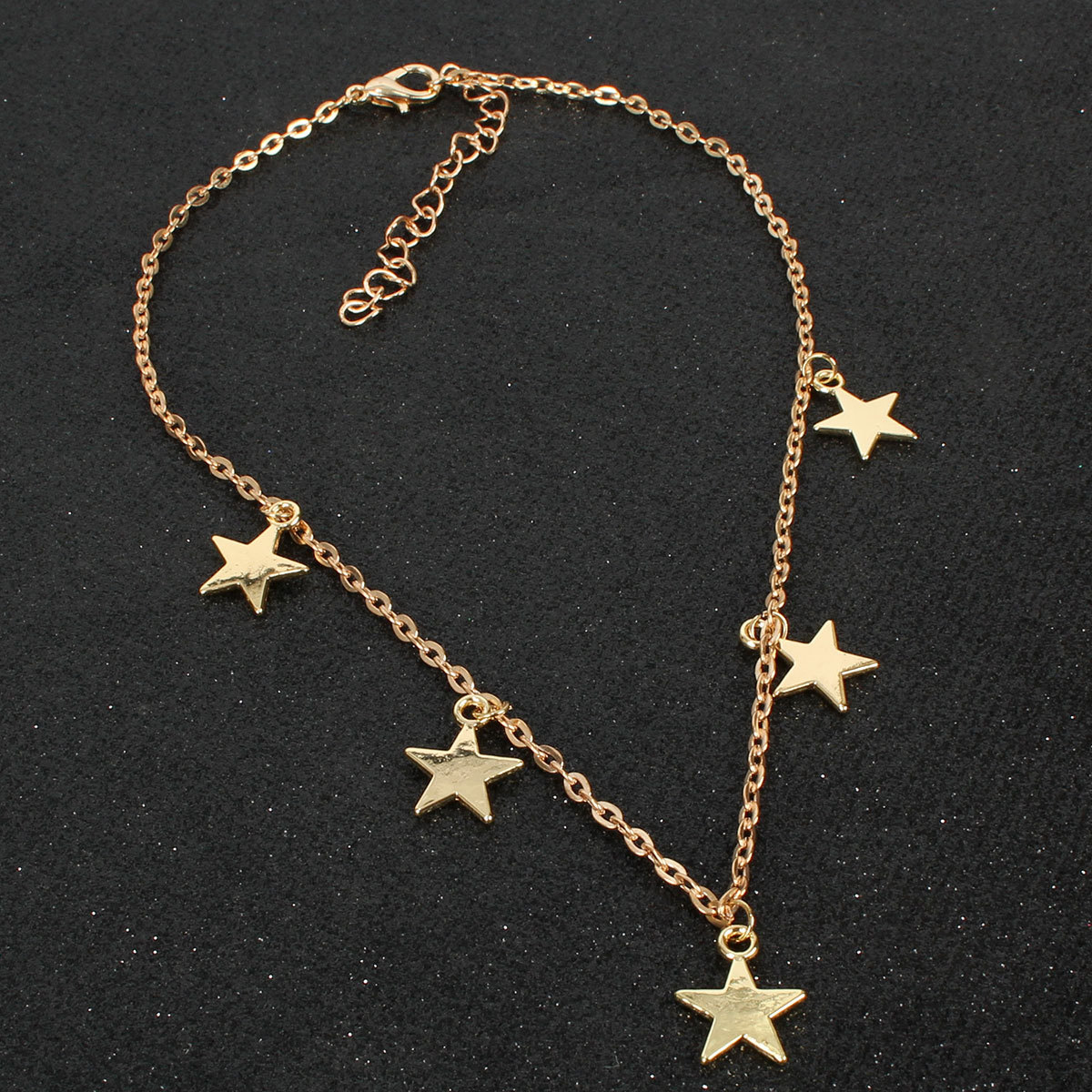 Wholesale Jewelry Fashion Star Iron Plating Necklace display picture 4
