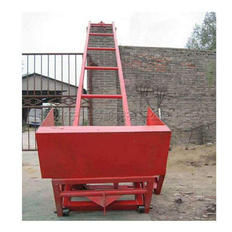 建筑轨道式装卸砂石用斜坡吊运机 别墅修建斜坡送料车 斗式提升机