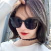 Fashionable brand sunglasses, retro sun protection cream, glasses solar-powered, Korean style, internet celebrity, UF-protection