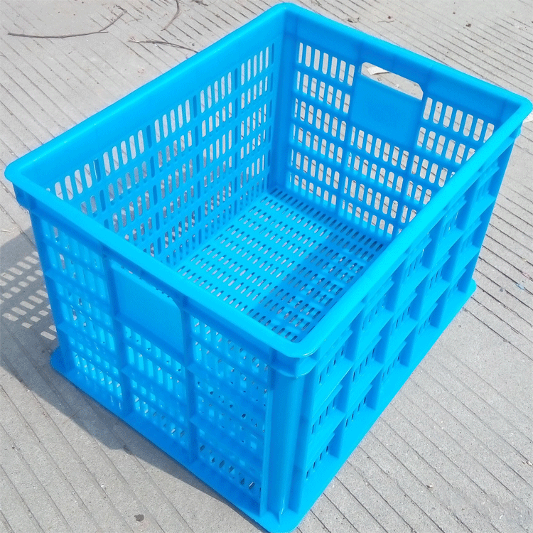 周转筐厂家500-290筐 生产塑胶筐 内径500*380*290mm 合肥塑料筐