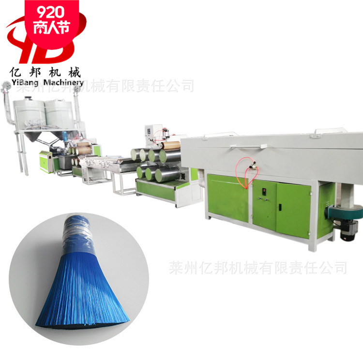 SJL毛刷丝拔丝机械PET瓶片料拉丝收丝线设备65机型价